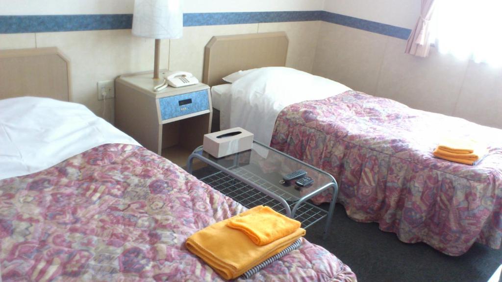 Business Hotel Motonakano Tomakomai Rum bild